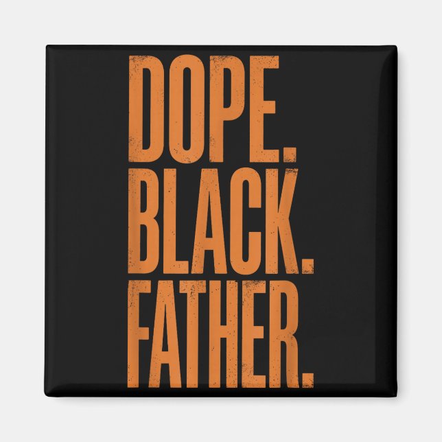 Imán Juneteenth padre negro padre negro día del padre  (Frente)