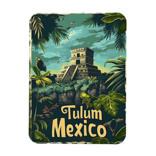 Imán Jungla de Tulum (Vertical)