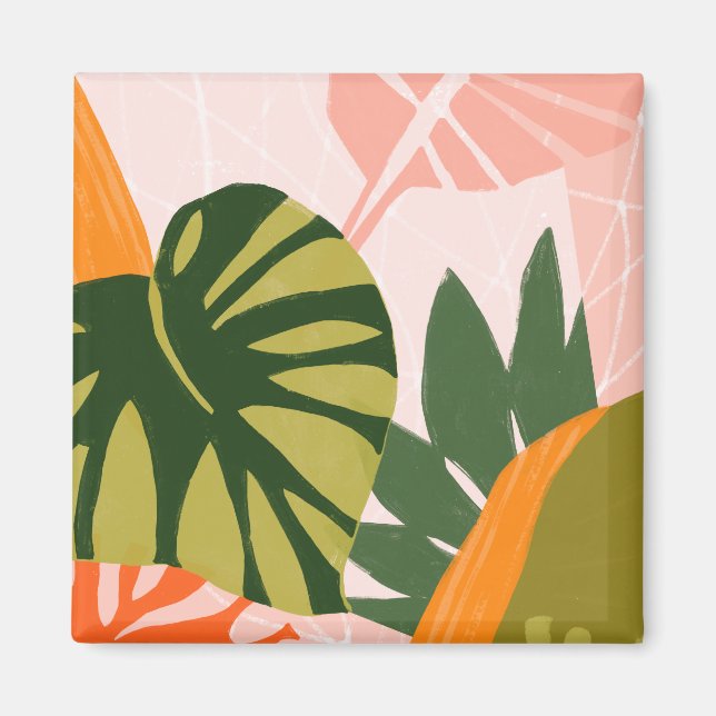 Imán Jungle Collage I (Frente)