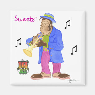 Imán Jungle Jazz Magnet