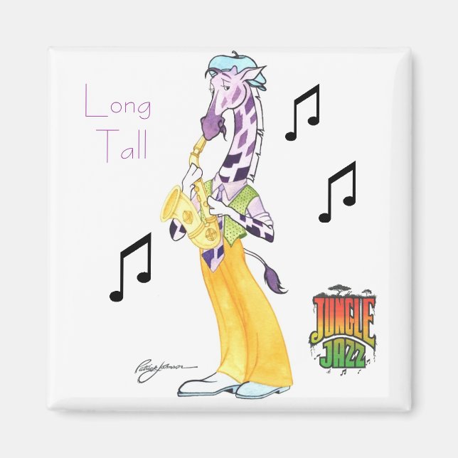 Imán Jungle Jazz Magnet (Frente)