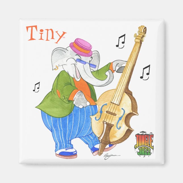 Imán Jungle Jazz Magnet (Frente)