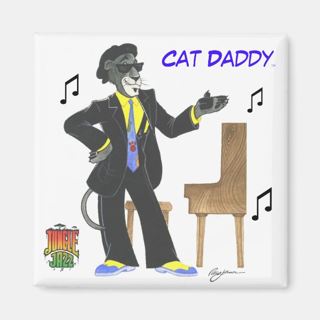 Imán Jungle Jazz Magnet (Frente)