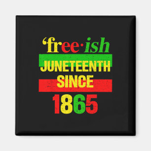 Imán Junio de 1865 Historia negra Libertad afroamerican