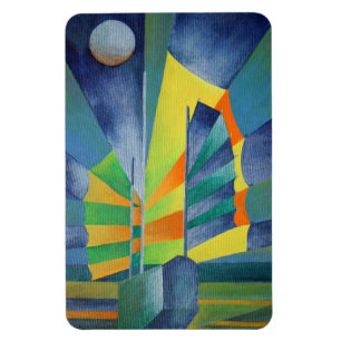 Imán Junk A La Luz De La Luna De La Silencio