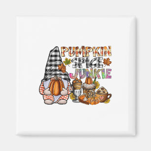 Imán Junkie Gnomes Spice Spice Fall Otoño Thanksgivi