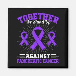 Imán Juntos Nos Levantamos Contra el Motivo del Cáncer
