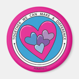Imán Juntos Podemos Hacer Una Diferencia De 2_ Magnet 2