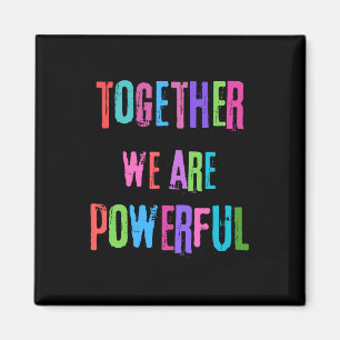 Imán Juntos Somos Poderosos