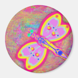 Imán Júpiter Moth por flor eléctrica