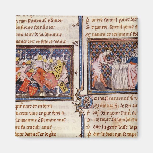 Imán Júpiter versus Saturno: La enseñanza de Saturno (Frente)