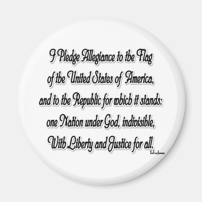 Imán Juramento de lealtad (Frente)