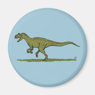 Imán Jurásico Dinosaurio Allosauro