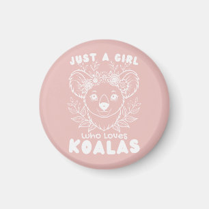 Imán Just a Girl who Loves Koalas