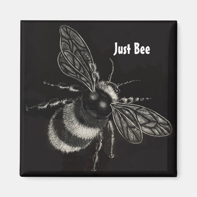 Imán "Just Bee" (Frente)