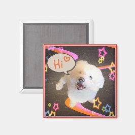 Imán Just Saying "Hi" 