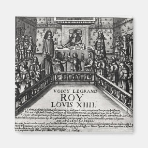 Imán Justicia de administración de Louis XIV