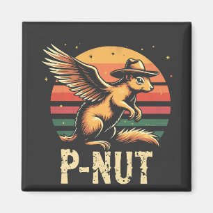 Imán Justicia para el cacahuete La ardilla P’nut PNut P