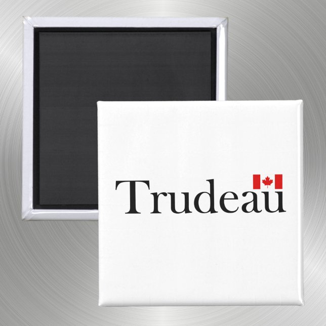 Imán Justin Trudeau Oficial Bandera Canadiense Color cl (Subido por el creador)
