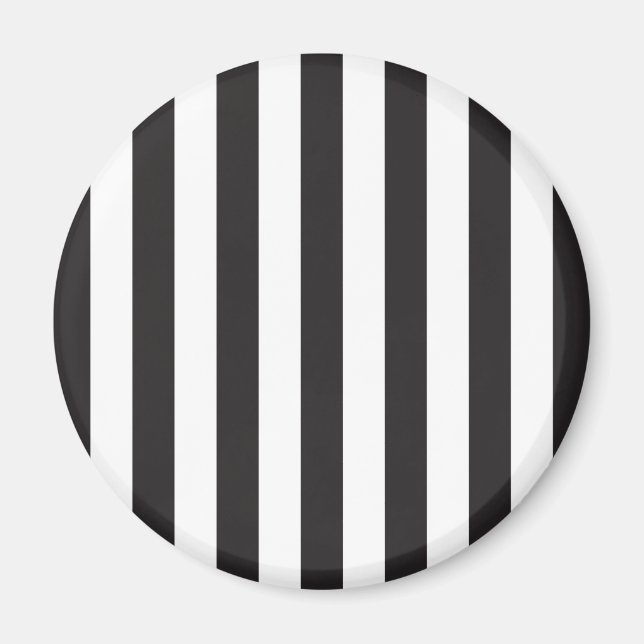 Imán Juventus Torino striping club de fútbol Italia neg (Frente)