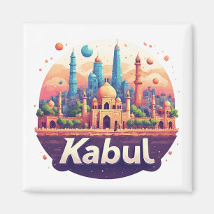Imán Kabul Afganistán Regalo de Patrimonio para Viajero