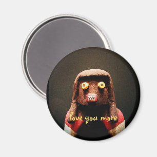 Imán Kachina Doll Face te quiere más guión gracioso