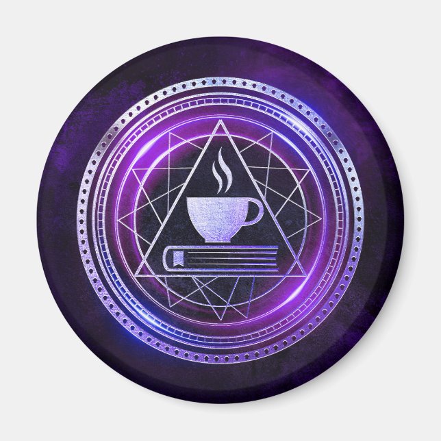 Imán Kaffeeklatsch Purple (Frente)