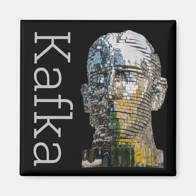 Imán Kafka Head Magnet (Frente)