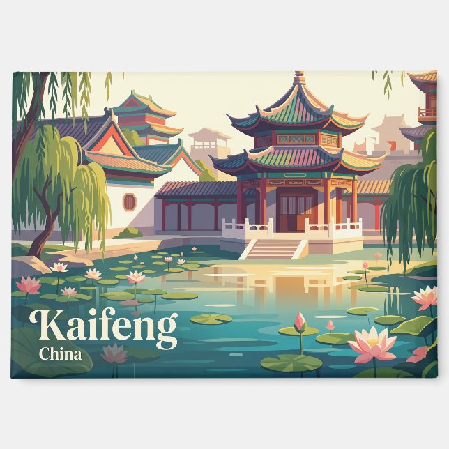 Imán Kaifeng, China (Anverso)