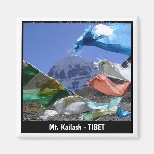 Imán Kailash, montaña sagrada, Tíbet - Himalayas (Frente)