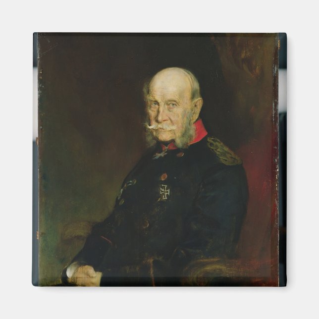 Imán Kaiser Wilhelm I , 1888 (Frente)