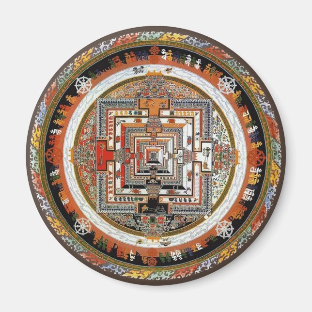 Imán Kalachakra Mandala (Frente)