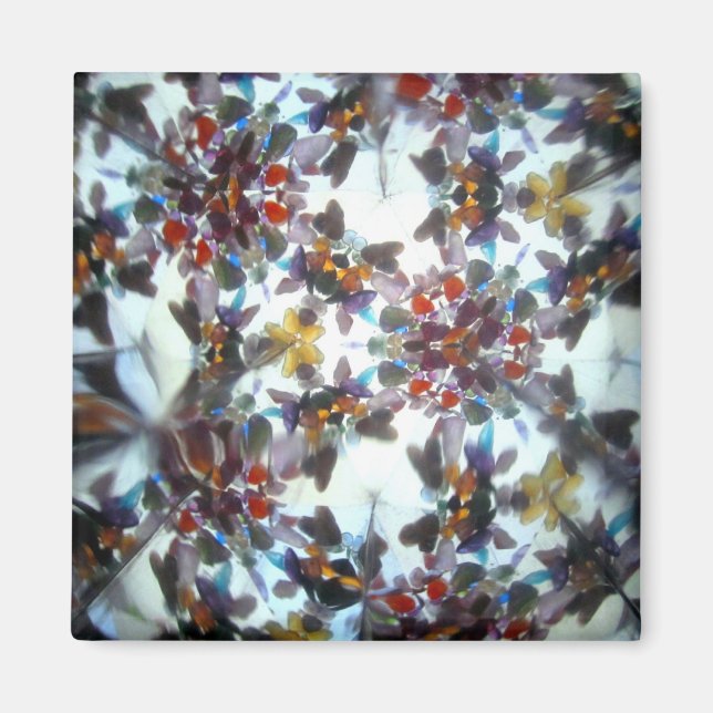 Imán Kaleidescope bejeweld 40 (Frente)