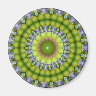 Imán Kaleidescope verde primavera