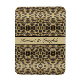 Imán KaleidoCheetah, personalizado