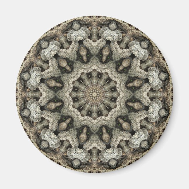 Imán Kaleidoscope de belleza natural (Frente)