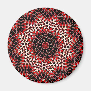 Imán Kaleidoscope de hoja caliente