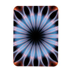 Imán Kaleidoscopio con llamas de fuego