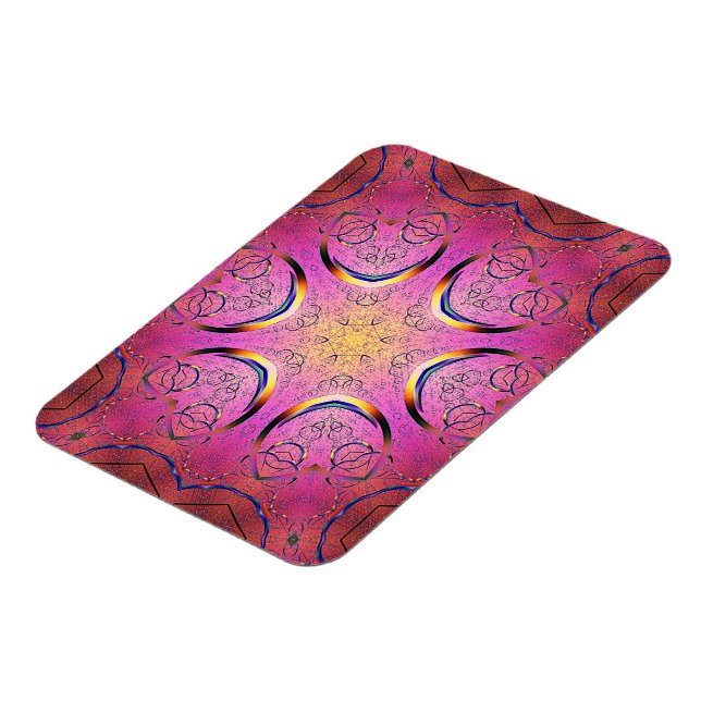 Imán Kaleidoscopio del corazón radiante (Lado Izquierdo)