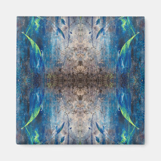 Imán Kaleidoskopisch abstrakt bunt verspielt mandala