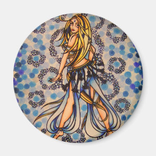 Imán Kalila Belly Dancer Magnet