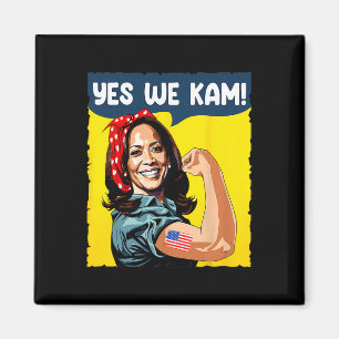 Imán Kam Rosie El Riveter De La Presidenta Kamala Harr