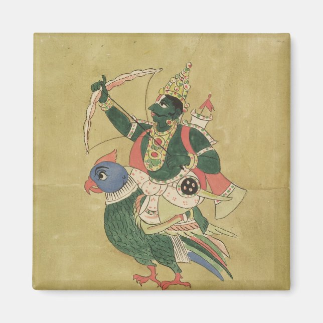 Imán Kama, Dios del Amor, siglos XVIII-XIX (Frente)