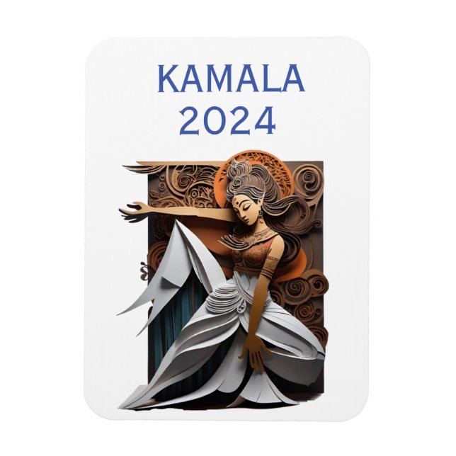 Imán Kamala 2024 por el presidente Thunder_Cove (Vertical)