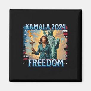 Imán Kamala 2024 Por La Campaña Presidencial La Liberta