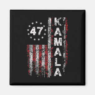 Imán Kamala 47 Kamala47 Presidente Bandera Estadouniden