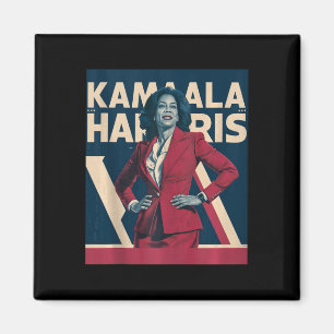 Imán Kamala Harris 2024 - Diseño De Fuerza