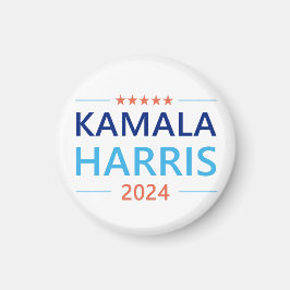 Imán Kamala Harris 2024 para Presidenta Botón
