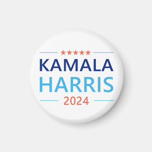 Imán Kamala Harris 2024 para Presidenta Botón
