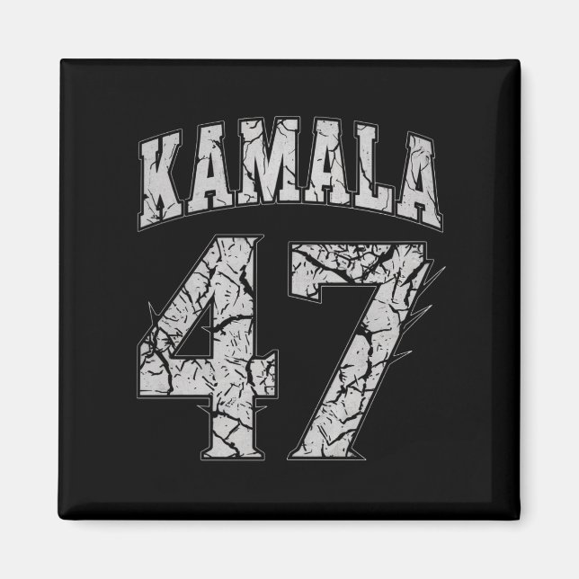 Imán Kamala Harris 47º Presidente EE. UU. América 2024 (Frente)